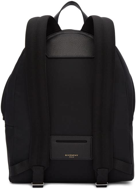 Givenchy: Black Shark Urban Backpack .